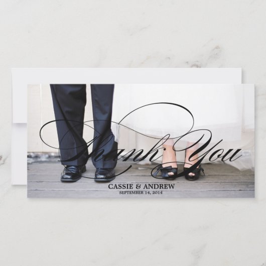 Foto bedankt (Voorkant)