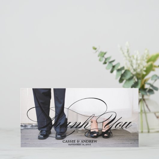 Foto bedankt (Staand voorkant)