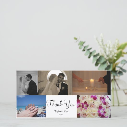 Foto bedankt (Staand voorkant)