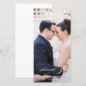 Foto bedankt (Voorkant / Achterkant)