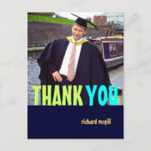 Foto Bedankt briefkaarten, DIY kleuren + lettertyp Briefkaart (Voorkant)