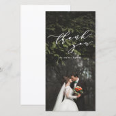 foto bedankt je kaart (Voorkant / Achterkant)