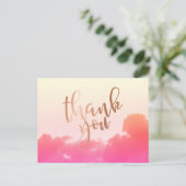 foto bedankt je kaart (Staand voorkant)