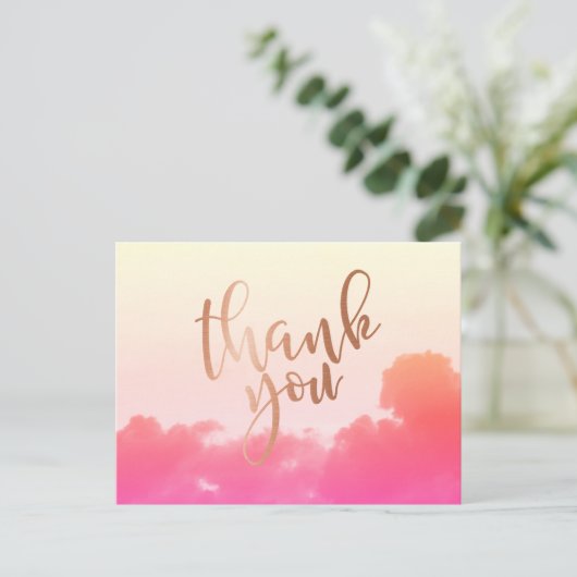 foto bedankt je kaart (Staand voorkant)