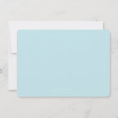 FOTO BEDANKT  zilveren glitter script aqua (Achterkant)