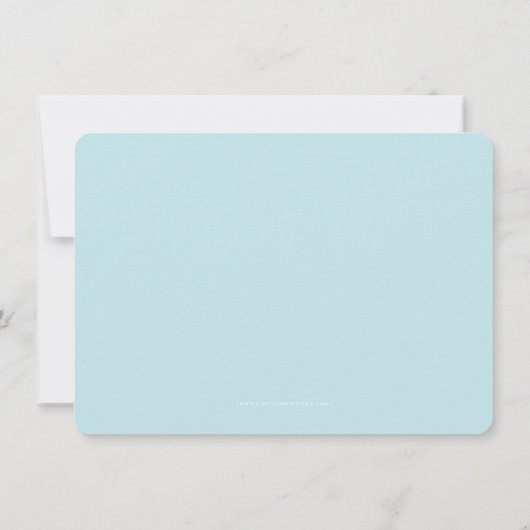 FOTO BEDANKT  zilveren glitter script aqua (Achterkant)