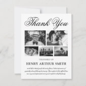 Foto begrafenis Dank u | Kaart Memorial Service (Voorkant)