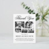 Foto begrafenis Dank u | Kaart Memorial Service (Staand voorkant)
