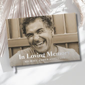 Foto begrafenis herdenkingsboek gastenboek