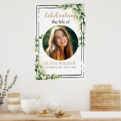 Foto Begrafenisbord Poster (Keuken)