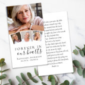 Foto Begrafenisgebed Kaart voor altijd in ons hart