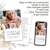 Foto Begrafenisgebed Kaart voor altijd in ons hart