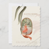  foto Begrafenissympathie Dank u kaart (Voorkant)