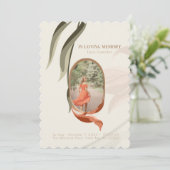  foto Begrafenissympathie Dank u kaart (Staand voorkant)