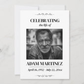 Foto begrafenisviering van het herdenkingsmonument kaart (Voorkant)