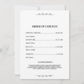 Foto begrafenisviering van het herdenkingsmonument kaart (Achterkant)