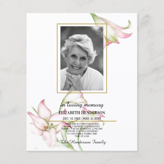 FOTO begroot sympathie voor het liefhebben van geh Flyer (Voorkant)