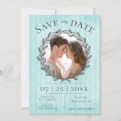 Foto Berry Wreath and Stripes | BLAUWGROEN Save The Date (Voorkant)
