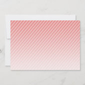 FOTO BESPAAR DE DATUM ombre angled stripe marine k Save The Date (Achterkant)