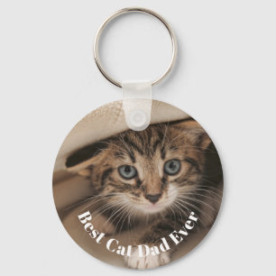 Foto Best Cat Pap Ever Sleutelhanger
