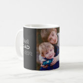 Foto Best Dad Ever Vaderdag, Gift for Dad Koffiemok (Voorkant links)