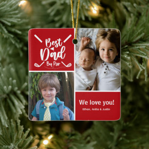 Foto Best Dad van Par Keramisch Ornament