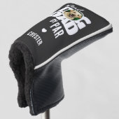 Foto Best Dog Dad door Par Golf Golfheadcover (3/4 voorkant)