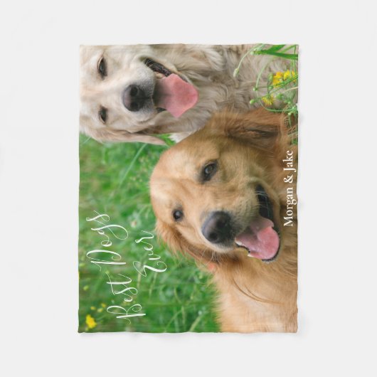 Foto Best Dogs Ever Fleece Blanket (Voorkant)
