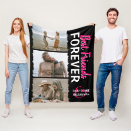 Foto 'Best Friends Forever' 3 Fleece Deken