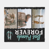 Foto 'Best Friends Forever' 3 Fleece Deken (Voorkant (Horizontaal))