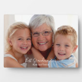 Foto Best Grandma Ever Fotoplaat (voorkant)
