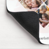 Foto Best Grandma Ever Heart Shape 8 Foto Muismat (Hoek)