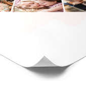 Foto Best Grandma Ever Heart Shape 8 Foto Poster (Hoek)