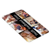 Foto Best Husband Ever Fun Personated Black Magneet (Rechterzijde)