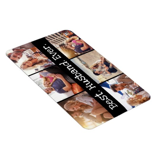 Foto Best Husband Ever Fun Personated Black Magneet (Rechterzijde)