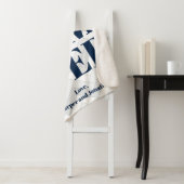 Foto Best Ma Ever Pattern Sherpa Blanket Sherpa Deken (In situ)