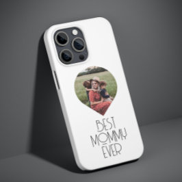 Foto Best Mmammie Ever Modern Script Case-Mate iPhone 14 Hoesje