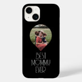 Foto Best Mmammie Ever Modern Script Case-Mate iPhone Case (Achterkant)