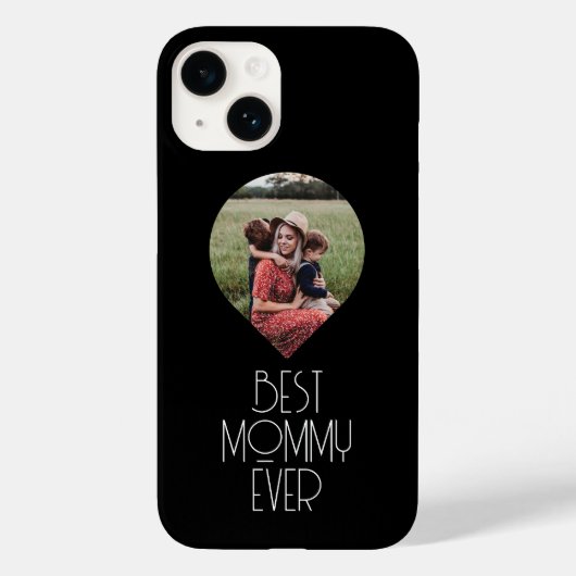 Foto Best Mmammie Ever Modern Script Case-Mate iPhone Case (Achterkant)