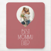 Foto Best Mmammie Ever Modern Script Muismat (Voorkant)