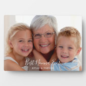 Foto Best Nonna Grandmoeder Fotoplaat (voorkant)
