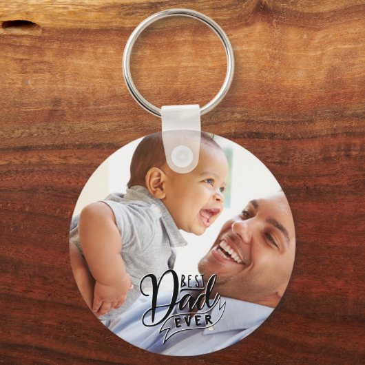 Foto Best Pap Ever Sleutelhanger (Voorkant)