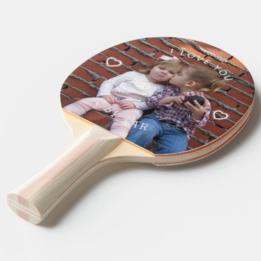 Foto Best Tafeltennisbatje (Voorkant Gekanteld)