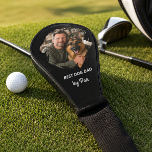 Foto beste HOND vader zwart kinderen Golfheadcover