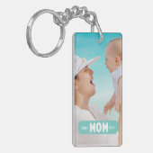 Foto beste mama ooit personaliseren | MOEDERDAG Sleutelhanger (Voorkant Links)