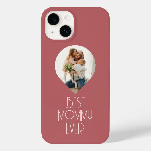 Foto Beste mama van de Moderne Manuscript Mam Case-Mate iPhone Case (Achterkant)
