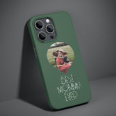 Foto Beste mama van de Moderne Manuscript Mam Case-Mate iPhone Case