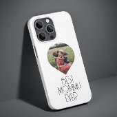 Foto Beste Moeder Ooit Modern Schrift Case-Mate iPhone Case