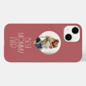 Foto Beste Moeder Ooit Modern Schrift Moeder Case-Mate iPhone Case (Achterkant (horizontaal))
