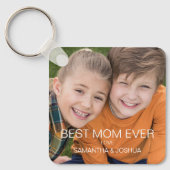 Foto Beste Moeder  Sleutelhanger (Voorkant)